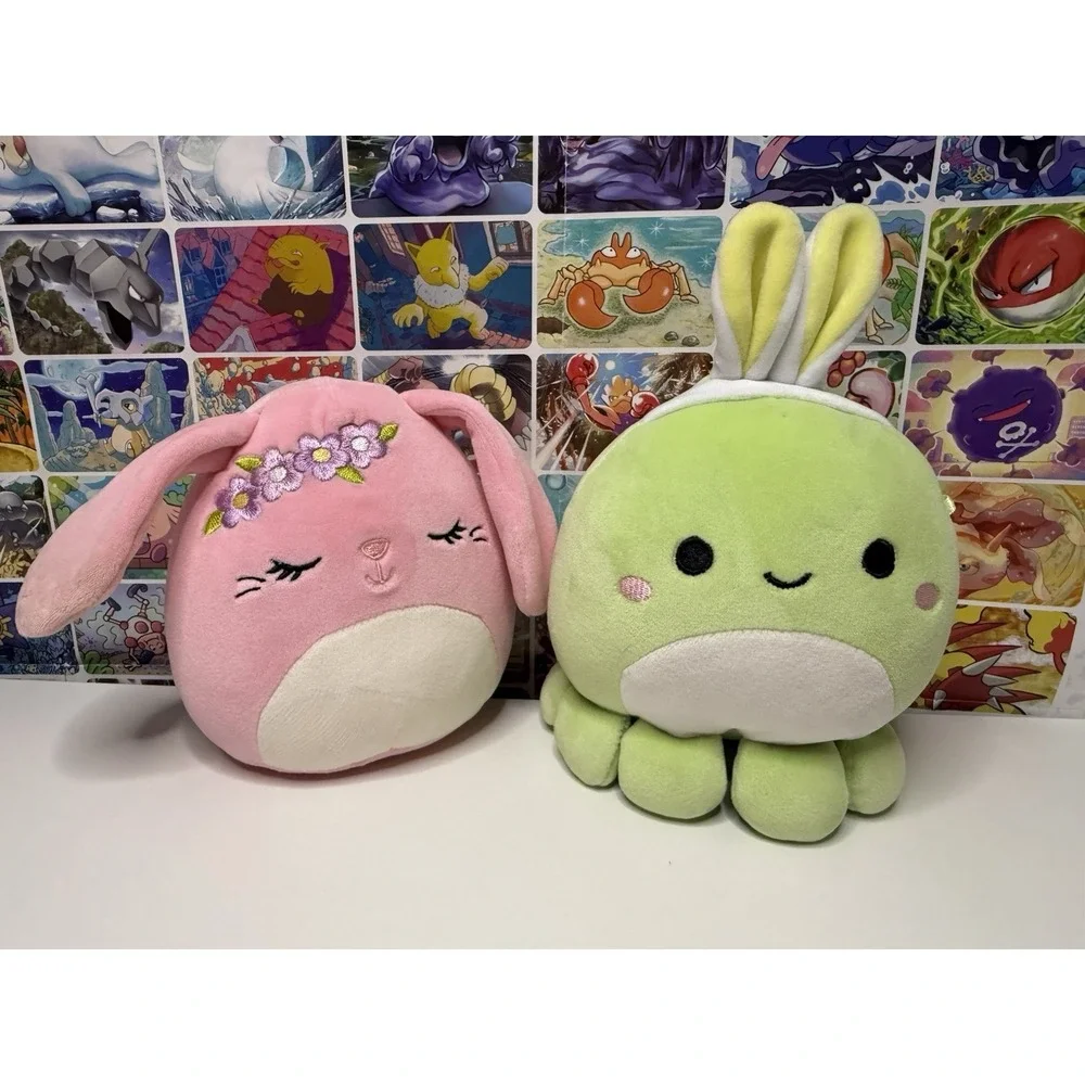 Squishmallows Bop Bunny‎ & Caleb Octopus 6